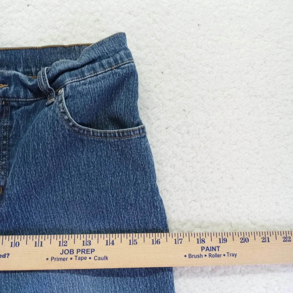Sonoma‎ Life+Style Womens Medium Wash Stretch Denim Capri Cropped Jeans Size 6